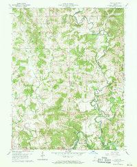 Fulda 1960 topographic map thumbnail