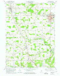 Garrett 1973 topographic map thumbnail