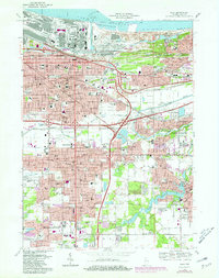 Gary 1968 topographic map preview