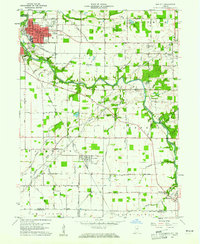 Gas City 1960 topographic map thumbnail