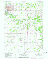 Gas City 1960 topographic map thumbnail