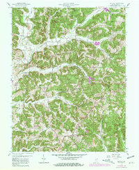 Gatchel 1958 topographic map thumbnail