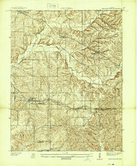 Georgetown 1939 topographic map preview