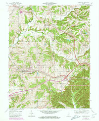Georgetown 1966 topographic map thumbnail