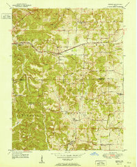 Georgia 1951 topographic map thumbnail