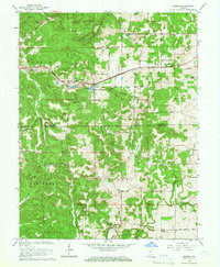 Georgia 1965 topographic map thumbnail