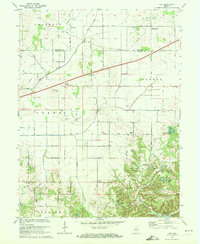 Hall 1970 topographic map thumbnail