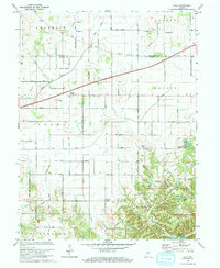 Hall 1970 topographic map thumbnail