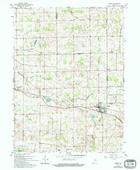 Akron 1962 topographic map thumbnail