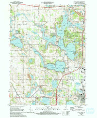 Angola West 1992 topographic map thumbnail