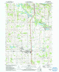 Ashley 1993 topographic map thumbnail
