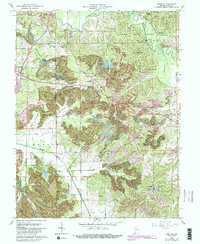 Augusta 1961 topographic map thumbnail
