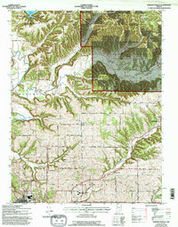 Bartlettsville 1978 topographic map thumbnail