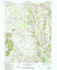 Becks Mill 1966 topographic map thumbnail