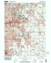 Beech Grove 1998 topographic map thumbnail