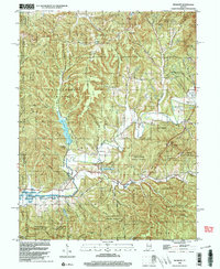 Belmont 1998 topographic map thumbnail