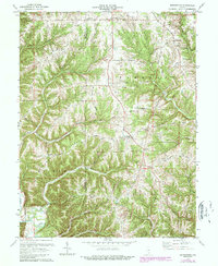 Bennington 1971 topographic map thumbnail
