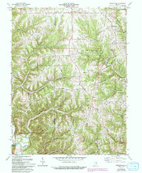 Bennington 1971 topographic map thumbnail