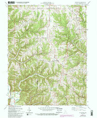 Bennington 1971 topographic map thumbnail