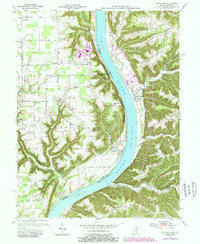 Bethlehem 1953 topographic map thumbnail