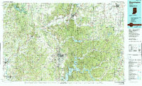 Bloomington 1986 topographic map thumbnail