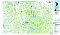 Bloomington 1986 topographic map thumbnail