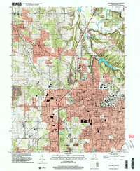 Bloomington 1998 topographic map thumbnail