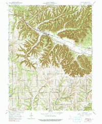 Borden 1966 topographic map thumbnail