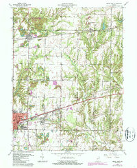 Brazil East 1960 topographic map thumbnail