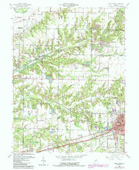 Brazil West 1960 topographic map thumbnail