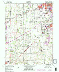 Bridgeport 1966 topographic map thumbnail
