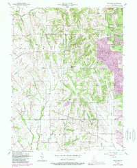 Bucktown 1957 topographic map thumbnail