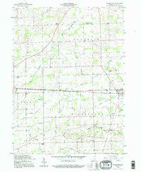 Butler West 1992 topographic map thumbnail