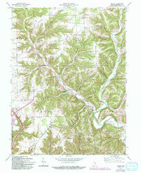 Canaan 1971 topographic map thumbnail