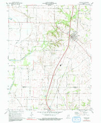 Carlisle 1974 topographic map thumbnail
