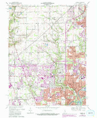 Carmel 1967 topographic map thumbnail
