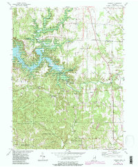 Cataract 1956 topographic map thumbnail