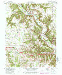 Cedar Grove 1974 topographic map thumbnail