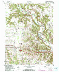 Cedar Grove 1974 topographic map thumbnail