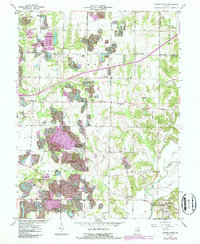 Center Point 1957 topographic map thumbnail