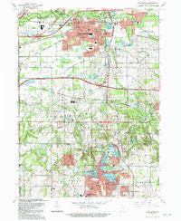 Chesterton 1991 topographic map thumbnail