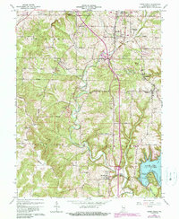 Clear Creek 1965 topographic map thumbnail