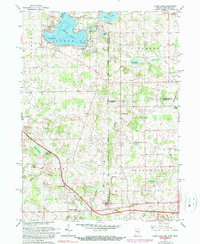 Clear Lake 1961 topographic map thumbnail
