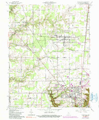 Clifty Falls 1964 topographic map thumbnail