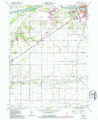Clymers 1962 topographic map thumbnail
