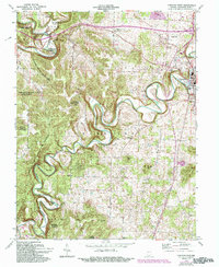 Corydon West 1962 topographic map thumbnail