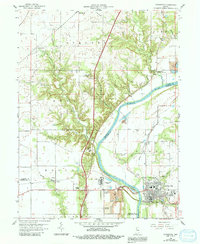 Covington 1958 topographic map thumbnail