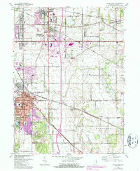 Crown Point 1962 topographic map thumbnail
