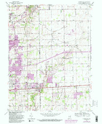 Cumberland 1962 topographic map thumbnail