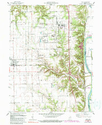 Dana 1978 topographic map thumbnail